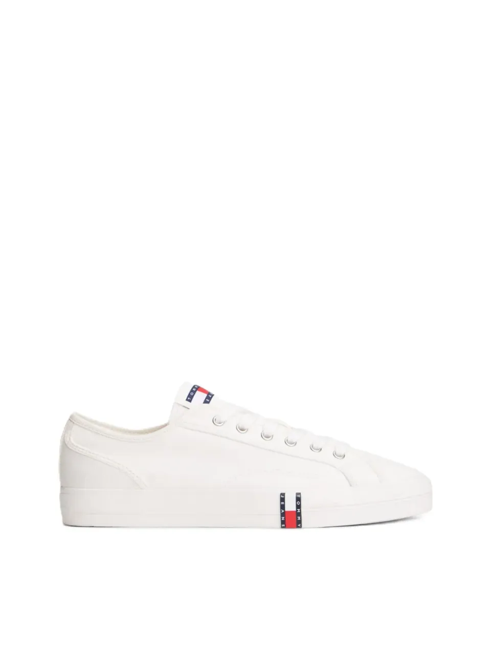 Tommy Jeans Low Top Sneaker Weiß Alltag