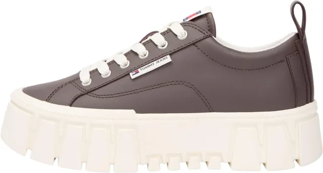 Tommy Jeans TJW EN0EN03008 Flatform Sneaker Braun 40