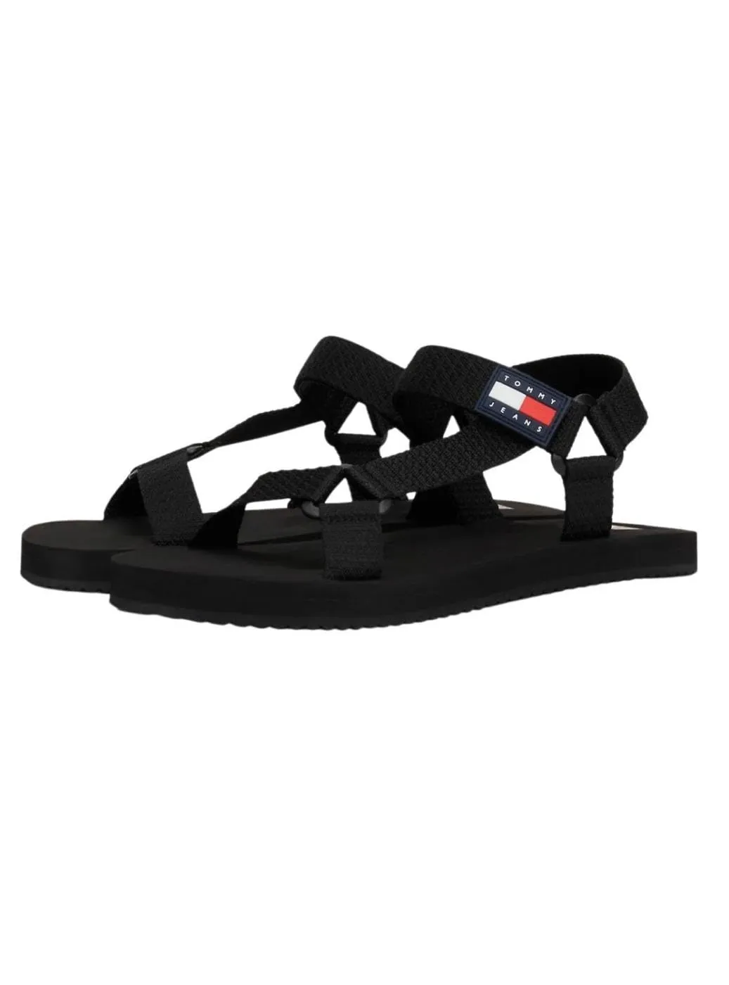 Tommy Jeans TJM Sandale Herren 43 EU Gummi