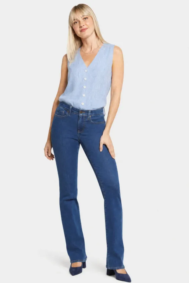 NYDJ Barbara Bootcut Jeans Quinn blaumittel