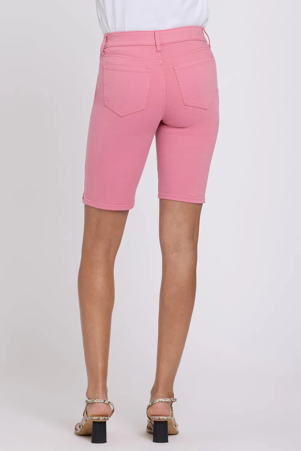 NYDJ Briella 11 Inch Shorts Desert Rose Damen