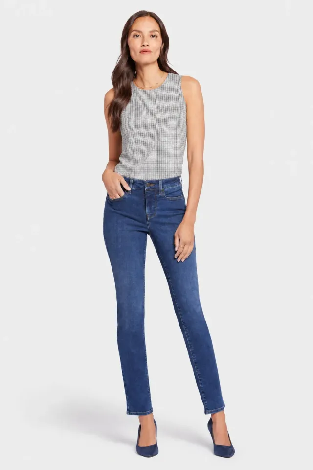 NYDJ Sheri Slim Jeans Cooper schmal Lift Tuck