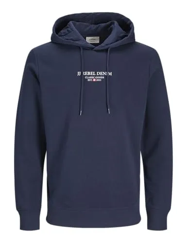JJ Rebel Jrebjeans Rebel Print Sweat Hood Hoodie 1er Pack