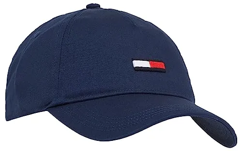 Tommy Jeans TJW Flag Cap Kappe Schwarz Flaggen-Logo