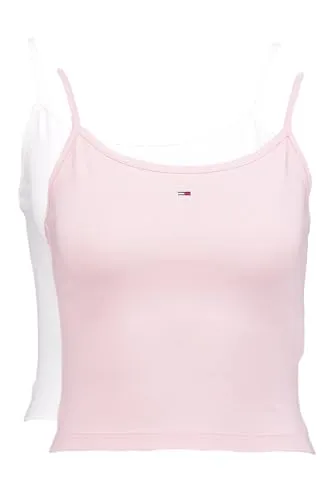 Tommy Jeans Essential Strap Top Damen XL 2er Pack Stretch