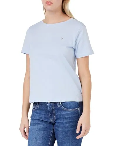 Tommy Jeans Tjw Soft Jersey Tee T-Shirt Blau XS