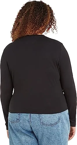 Tommy Jeans TJW Essential Langarmshirt 3XL Logo