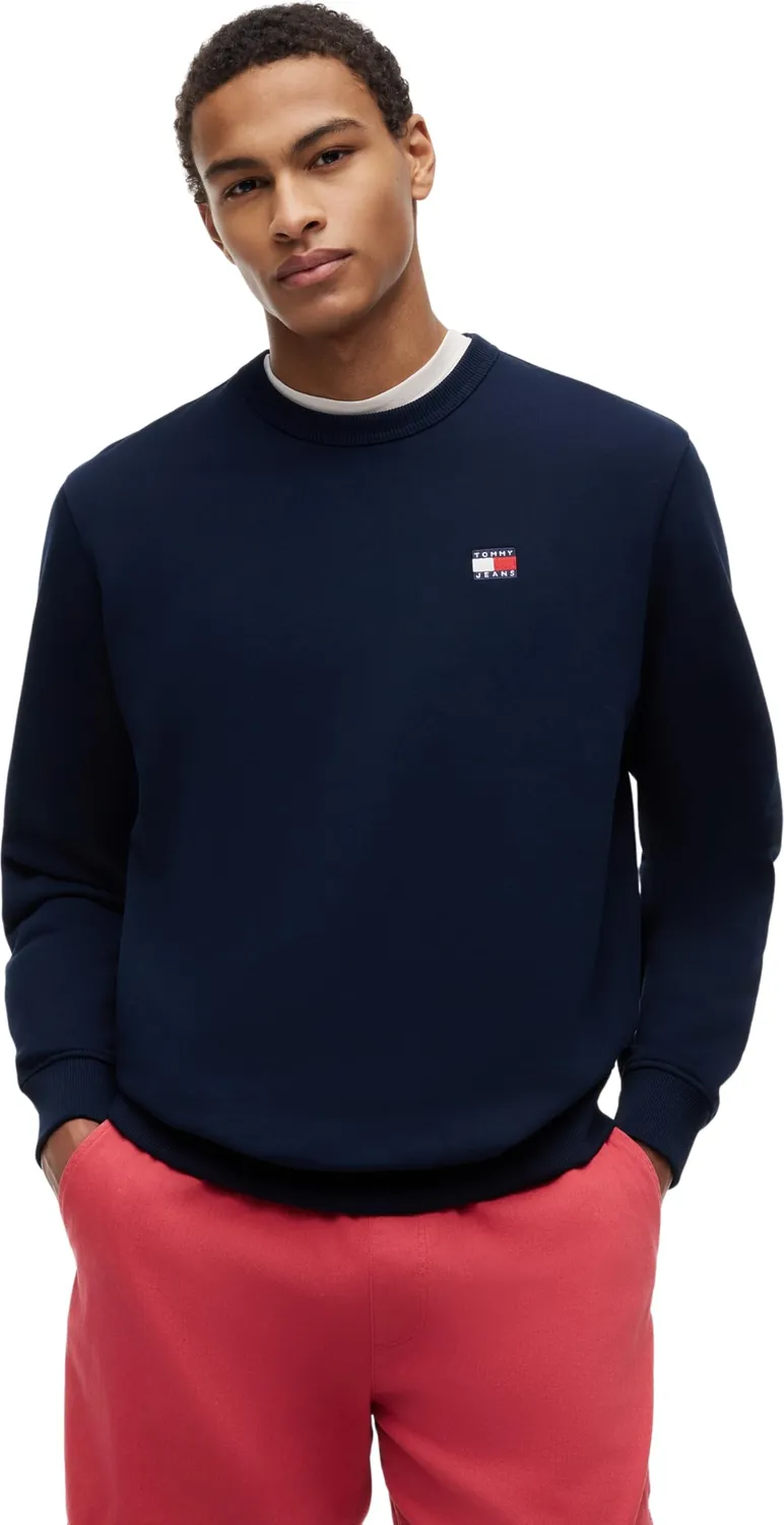 Tommy Jeans TJM Reg Badge Crew Sweatshirt 3XL Herren