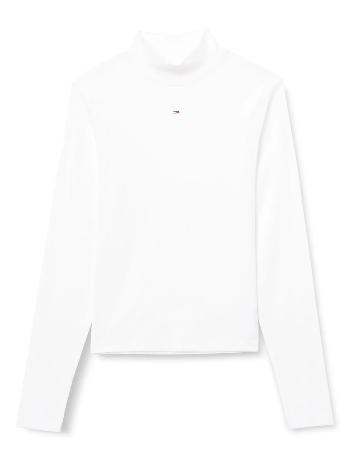 Tommy Jeans Essential Mock Langarmshirt Mock-Kragen M