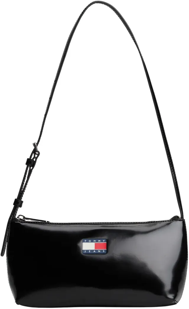 Tommy Jeans TJW Must Shoulder Bag AW0AW17866 Umhängetasche Schwarz