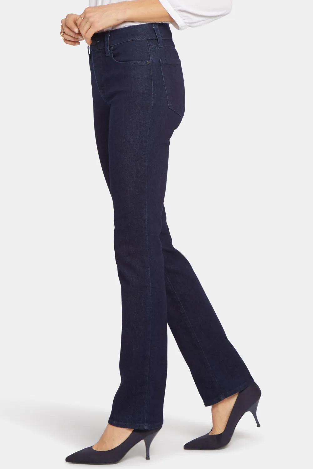 NYDJ Marilyn Straight Jeans Tall Rinse gerade