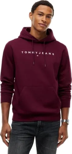 Tommy Jeans Linear Logo DM0DM20746 Hoodie XXL violett