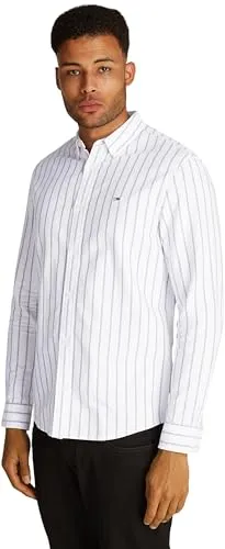 Tommy Jeans Oxford Stripe Hemd Herren S