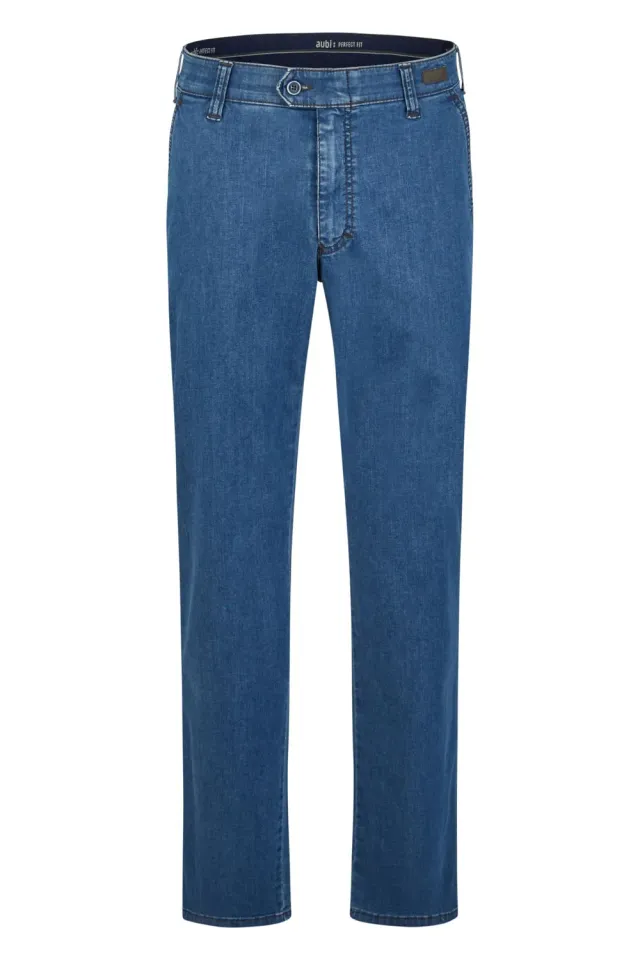 AUBI 526 Herren Sommer-Jeanshose Stone Stretch