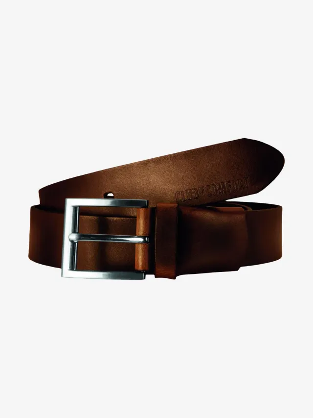 Club of Comfort Leder A 50 Gürtel braun Stretch