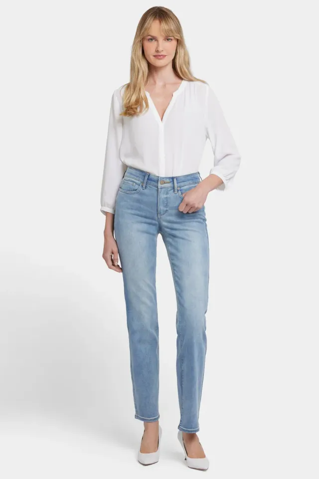 NYDJ Marilyn Straight Jeans Biscayne gerader Schnitt
