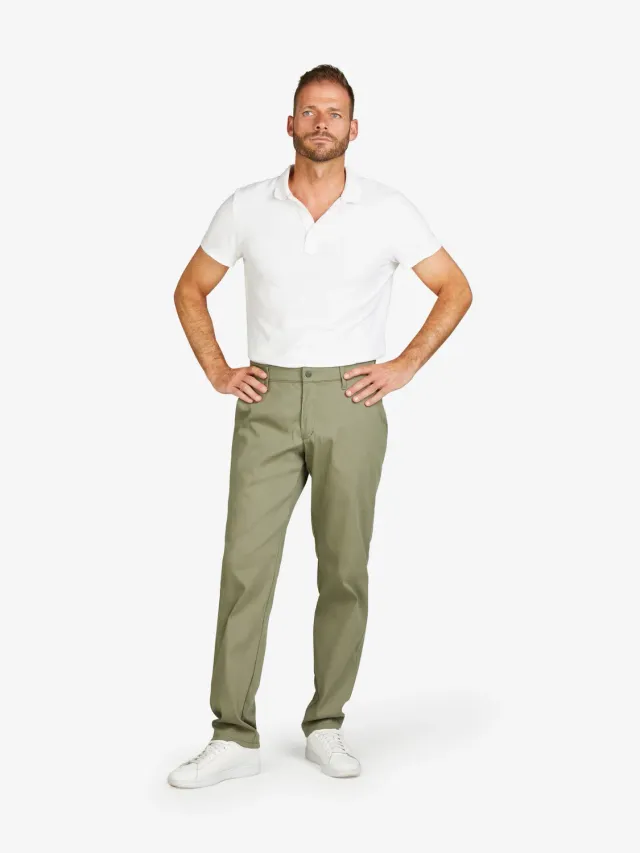 Club of Comfort Rob 8130 Chino Hose khaki High Stretch