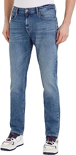 Tommy Jeans Herren Jeanshose 32W/30L Stretch-Denim