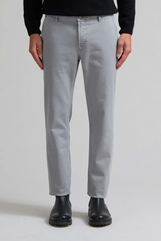 Jeckerson Julius Hose Slim Fit anthrazitgrau Bull