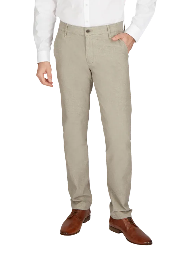 Club of Comfort Garvey 7631 Hose hellgrau melange Woll-Look