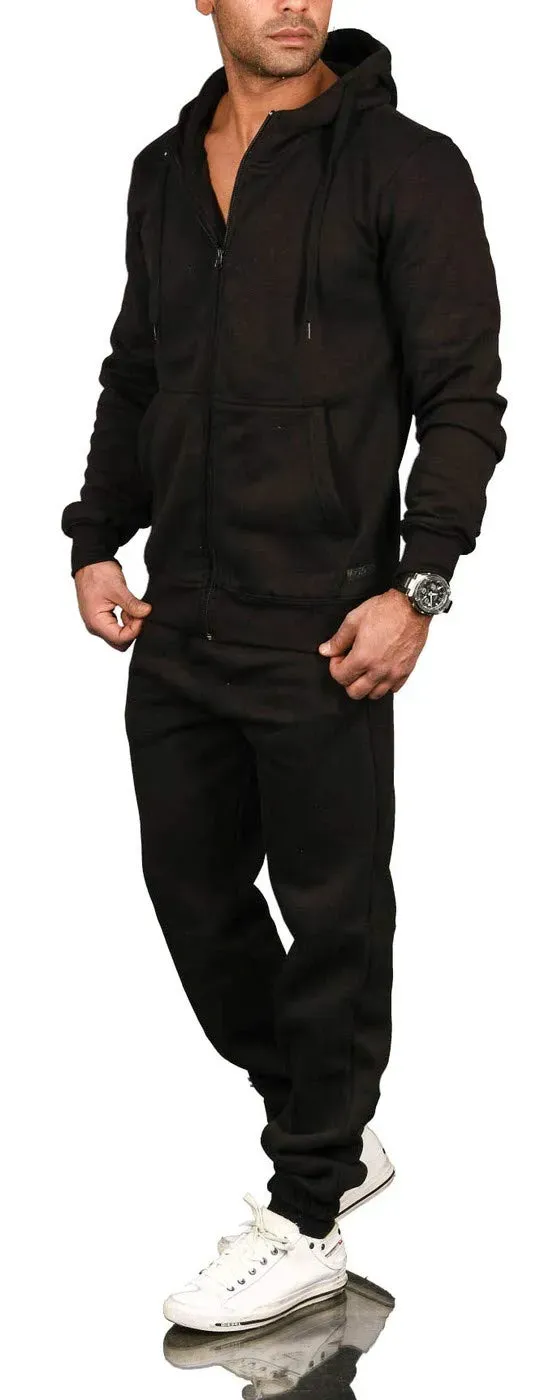 Alessandro Salvarini AS071 Herren Jogginganzug Baumwolle