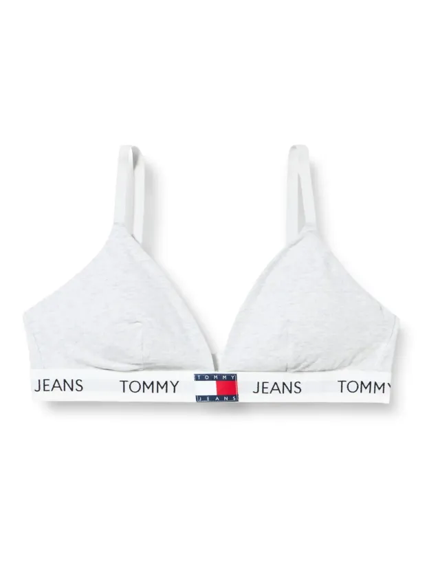 Tommy Jeans Triangel BH Padded Stretch XL Grau