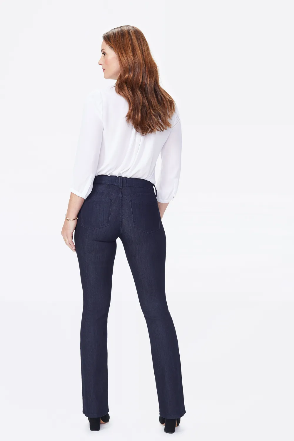 NYDJ Billie Mini Bootcut Jeans Dark Enzyme Stretch