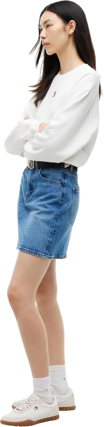 Tommy Jeans 90's Mom Skirt Mini Jeansrock Denim Medium Blau