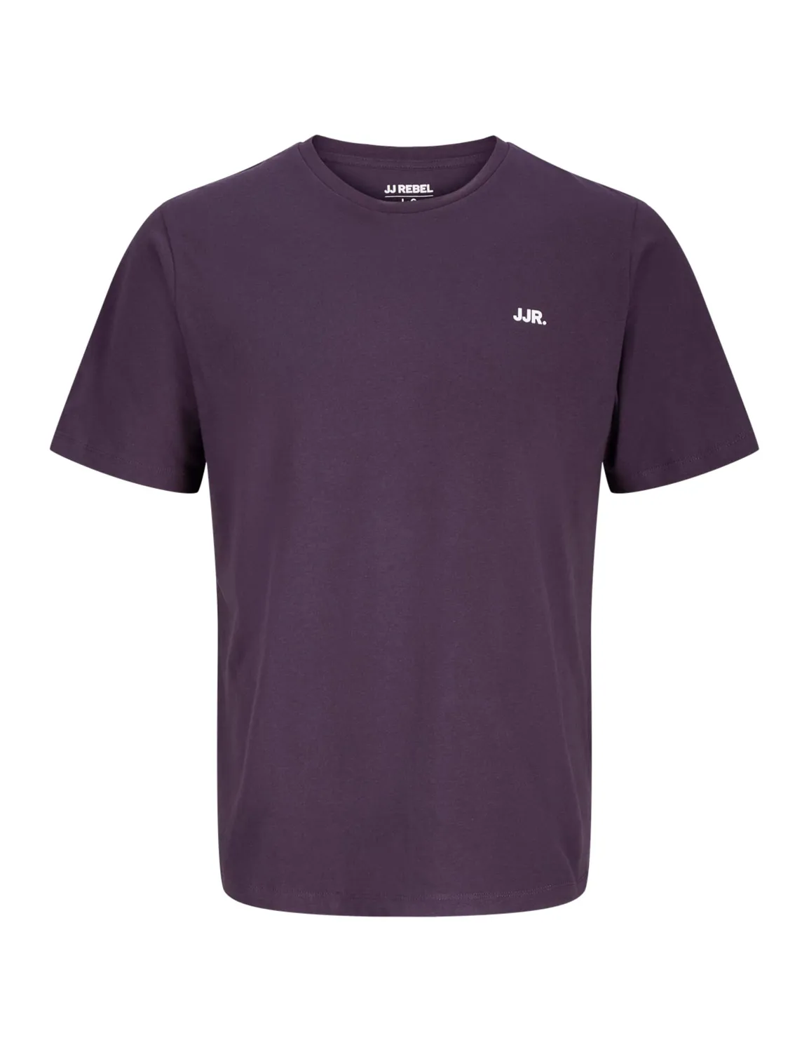 JJ Rebel Jrebrebel Logo Tee T-Shirt L Weiß Baumwolle
