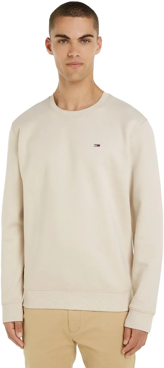 Tommy Jeans TJM Regular Sweatshirt Herren S beige