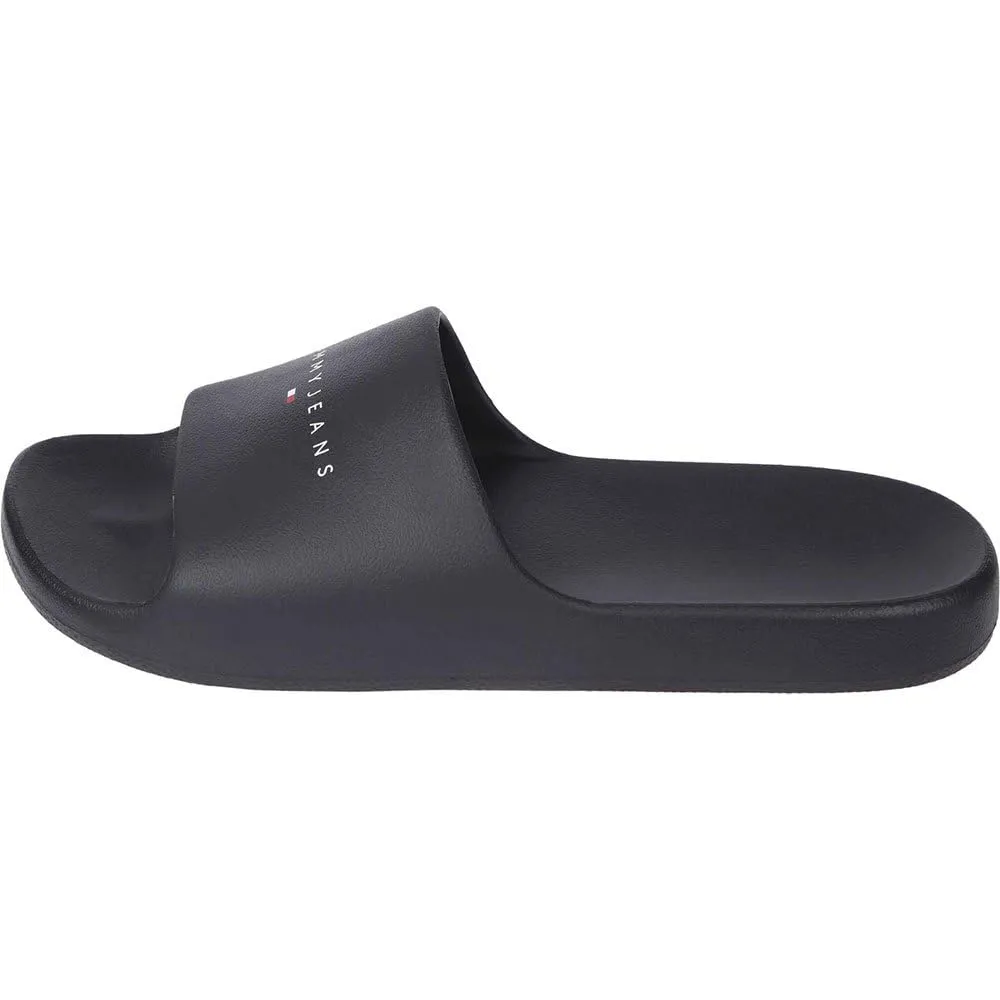 Tommy Jeans TJM Basic Slide Schlappen Herren Gummi