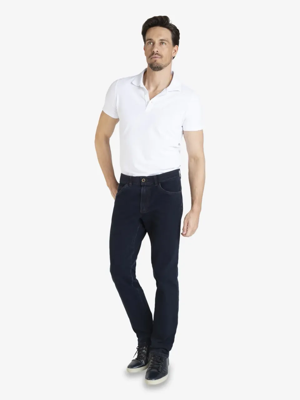 Club of Comfort Marvin 7054 Jeans dunkelblau Comfortbund