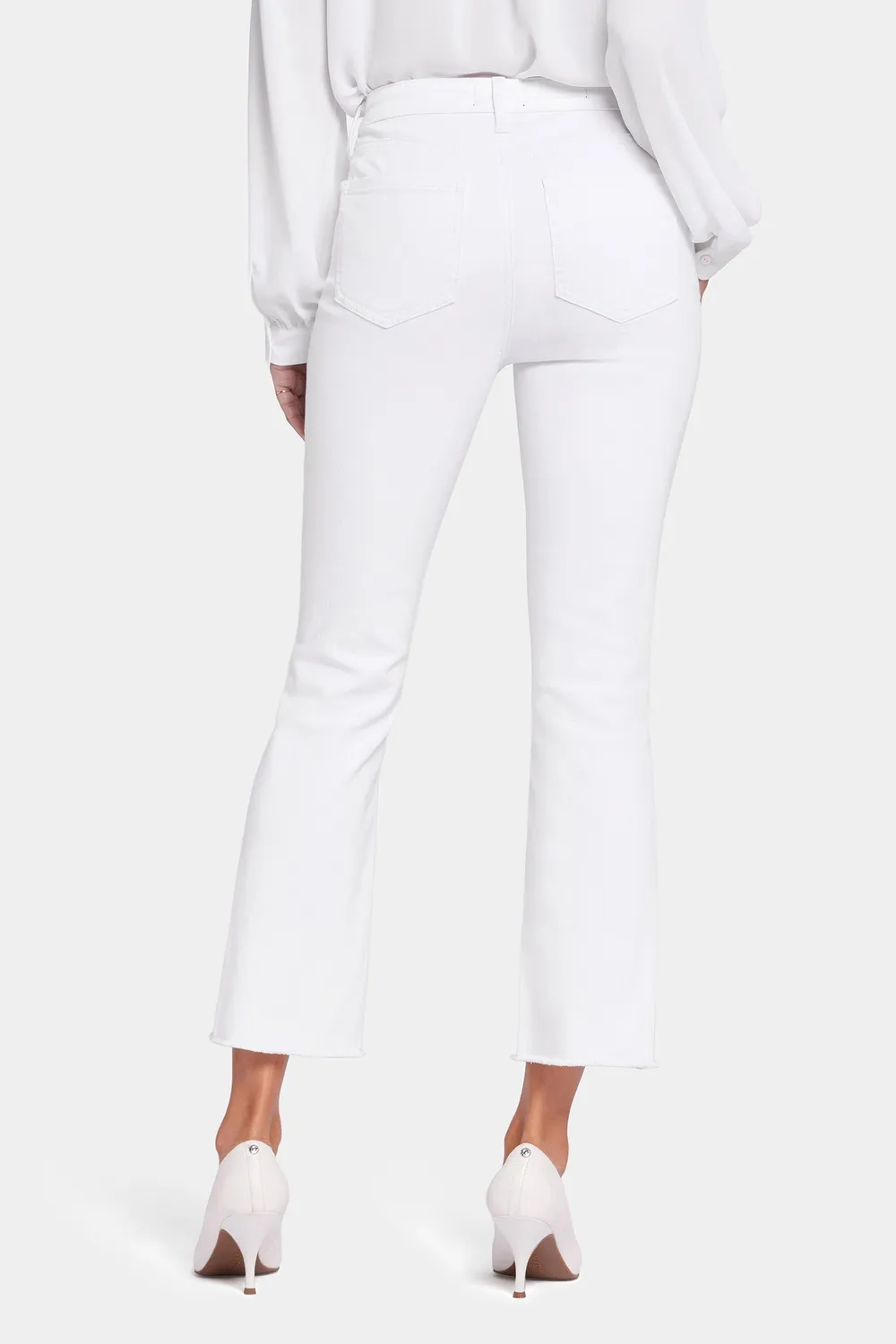 NYDJ Billie Mini Bootcut Jeans Optic White