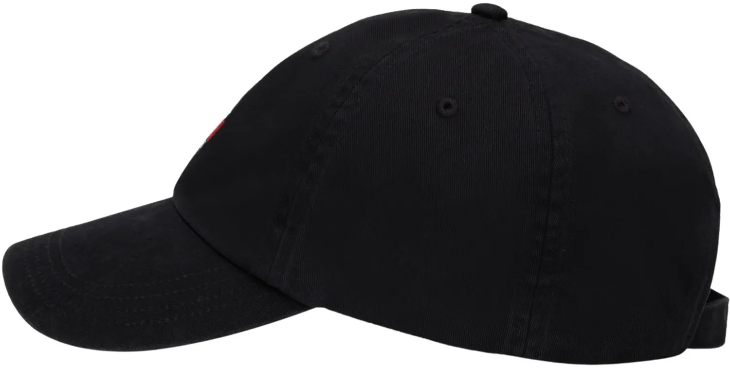 Tommy Jeans Heritage 6 Panel Cap Schwarz