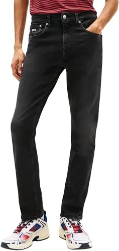 Tommy Jeans Scanton Slim Fit Herrenjeans 38W/30L schwarz