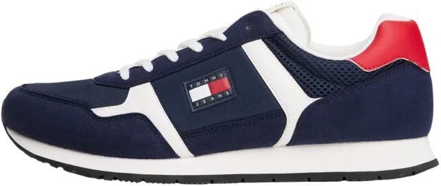 Tommy Jeans TJM Runner Sneaker Herren Blau 46 EU