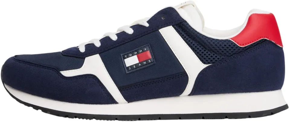 Tommy Jeans TJM Runner Sneaker Herren Blau 46 EU