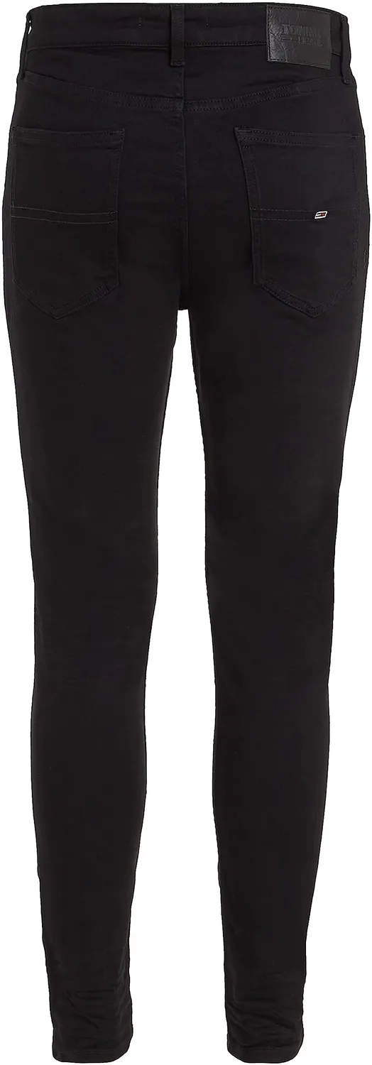 Tommy Jeans Simon Herren Jeans Skinny Schwarz 27W/34L Stretch