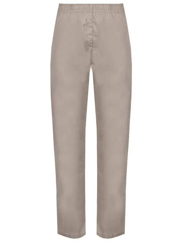 Wille Schlupfjeans Beige mit Gummizug leichte Damenjeans