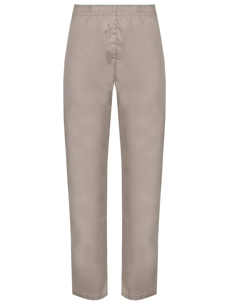 Wille Schlupfjeans Beige mit Gummizug leichte Damenjeans