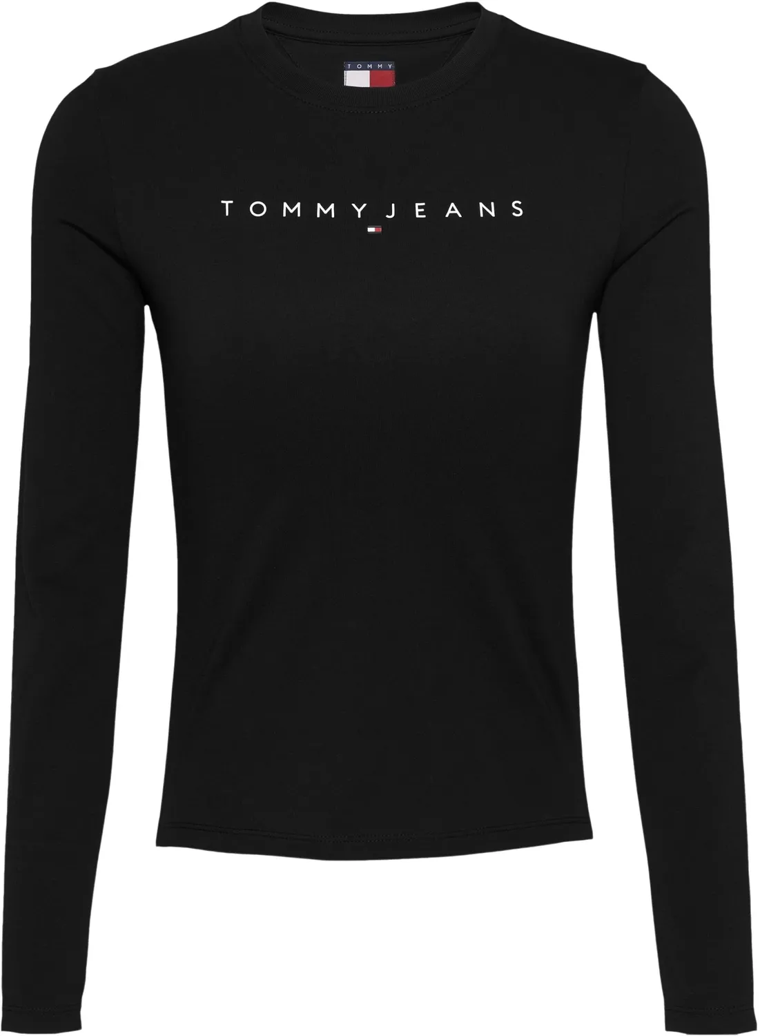 Tommy Jeans Linear Slim Fit Langarmshirt Damen XL