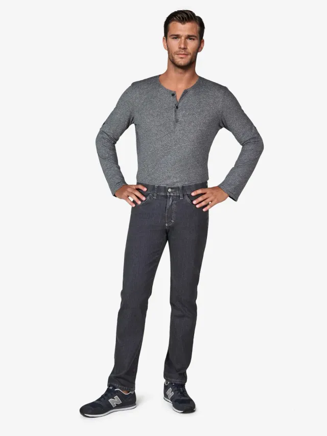 Club of Comfort Henry Z6516 Jeans grau Super High Stretch