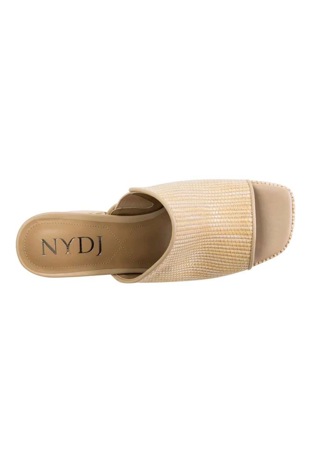 NYDJ Dewi Platform Sandals Natural Plateau