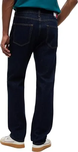 Tommy Jeans Herren Straight Jeans 36W/34L dunkel