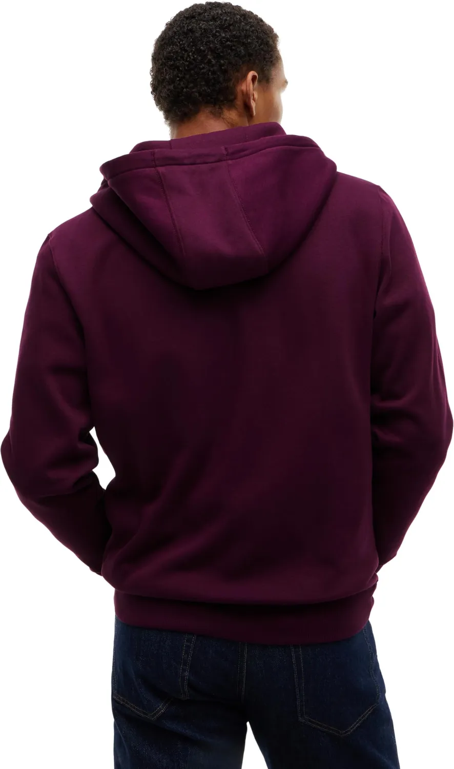 Tommy Jeans TJM DM0DM20743 Zip-Hoodie Violett XXL Fleece