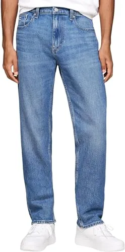 Tommy Jeans Ryan Regular Straight Jeans Denim Medium 28W/32L