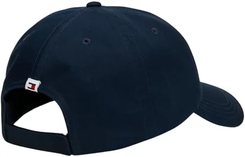Tommy Jeans Tjw Linear Logo Cap Aw0aw15845 Kappe Blau