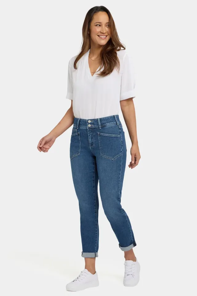NYDJ Margot Girlfriend Jeans Lake Notre-Dame