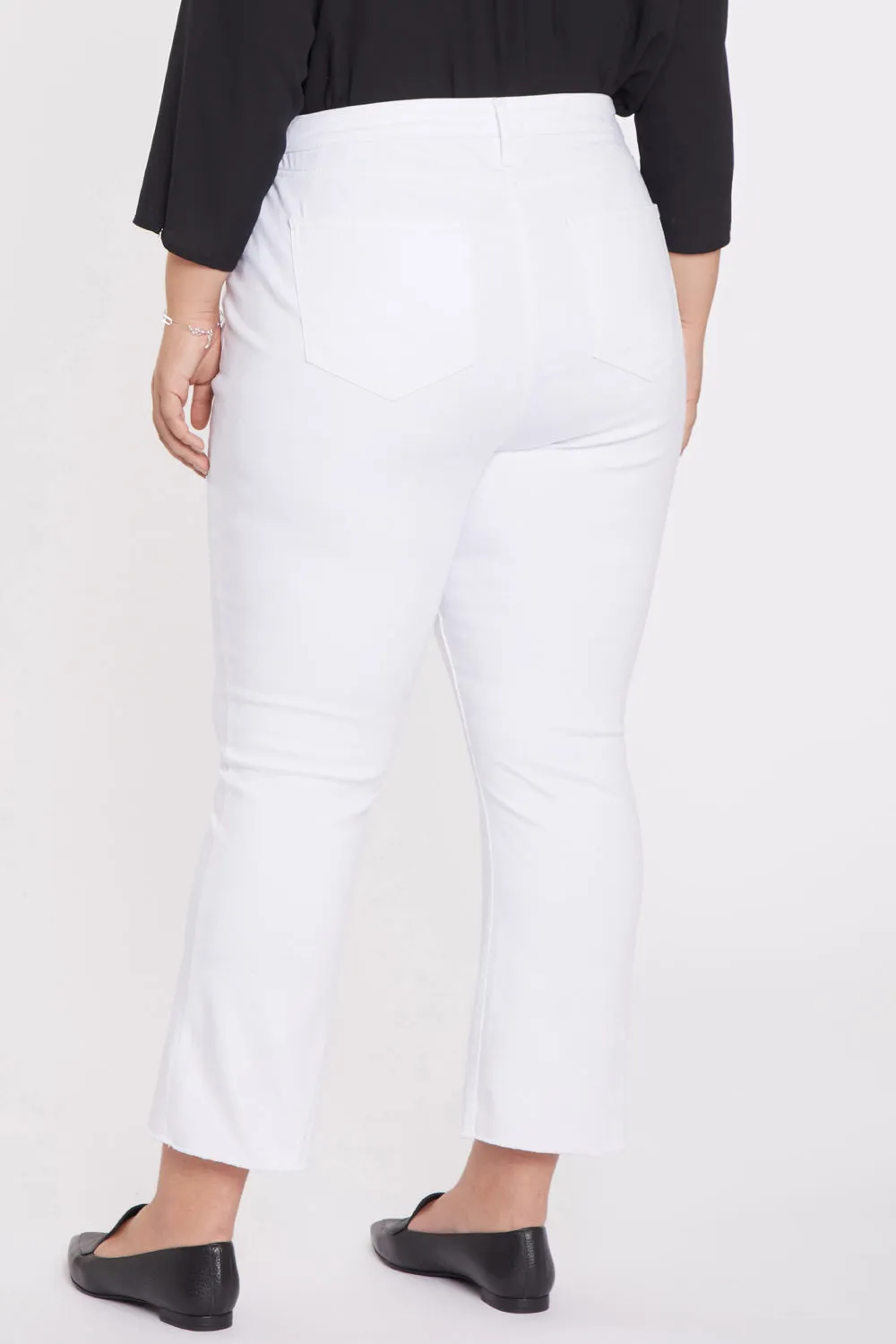NYDJ Slim Bootcut Ankle Jeans Optic White Plus Kühl
