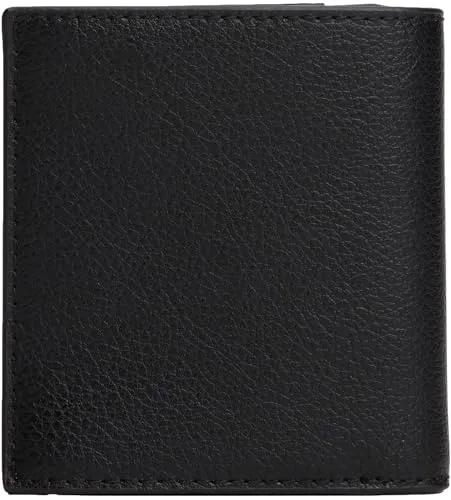 Tommy Jeans Heritage Coin Geldbeutel Schwarz faltbar